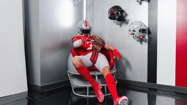 Koi Perich in Buckeyes jersey